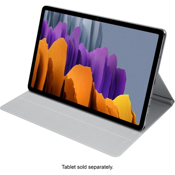 Samsung - EF-BT870PJEGUJ Galaxy tab S7 Book Cover - Light Gray - Picture 4 of 7